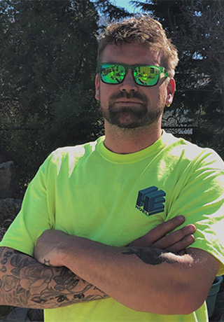 Portrait of Dayn J. Hoel, Technician